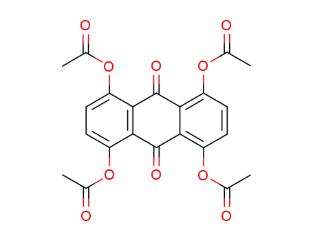 Molecular Structure of 988-30-7 (1,4,5,8-tetraacetoxy-9,10-anthraquinone)