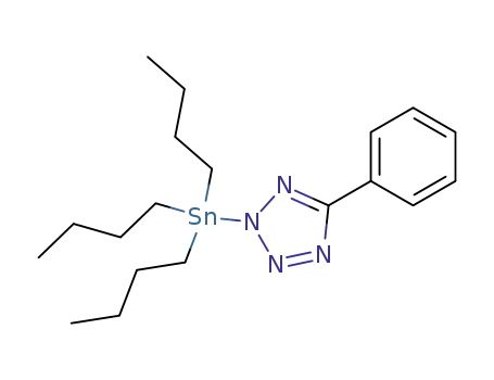 2H-Tetrazole, 5-phenyl-2-(tributylstannyl)-