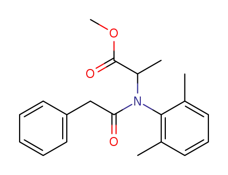 Molecular Structure of 71626-11-4 (Benalaxyl)