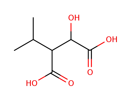 Molecular Structure of 921-28-8 (beta-isopropylmalate)