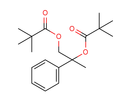 Molecular Structure of 1426824-99-8 (2-phenylpropane-1,2-diyl bis(2,2-dimethylpropanoate))