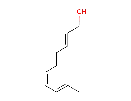 Molecular Structure of 1308271-57-9 ((2E,6Z,8E)-deca-2,6,8-trien-1-ol)