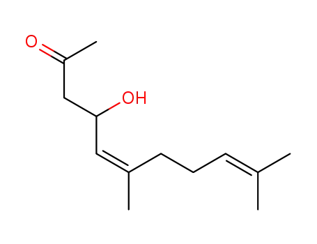 Molecular Structure of 339148-59-3 ((Z)-4-Hydroxy-6,10-dimethyl-undeca-5,9-dien-2-one)