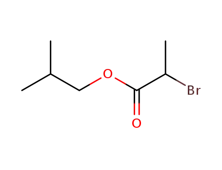 Molecular Structure of 69122-46-9 (2-BROMOPROPIONIC ACID ISOBUTYL ESTER)