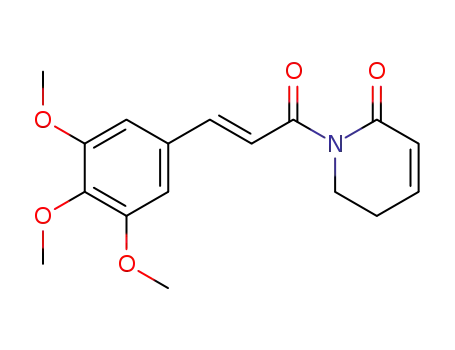 Molecular Structure of 20069-09-4 (PIPERLONGUMINE)