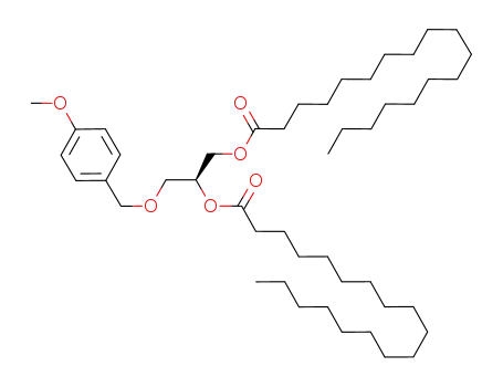 Molecular Structure of 1037195-89-3 (3-O-(4-methoxybenzyl)-1,2-di-O-stearyl-sn-glycerol)