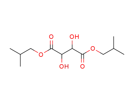 Molecular Structure of 4054-82-4 (diisobutyl tartrate)