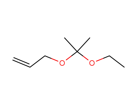 Molecular Structure of 87384-19-8 (2-ethoxy-2-allyloxy-propane)
