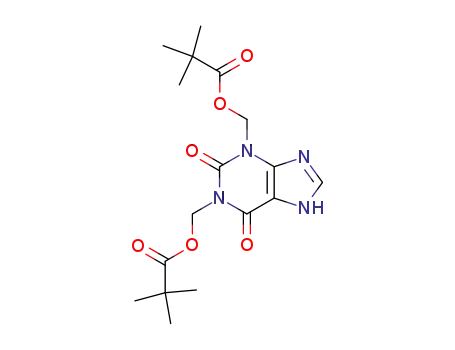 (3-[[(2,2-dimethylpropanoyl)oxy]methyl]-2,6-dioxo-2,3,6,7-tetrahydro-1H-purin-1-yl)methyl 2,2-dimethylpropanoate