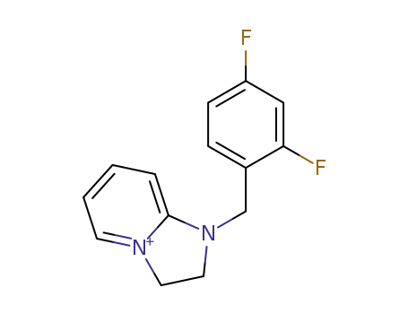 1-(2,4-difluorobenzyl)-2,3-dihydro-1H-imidazo[1,2-a]pyridin-4-ium