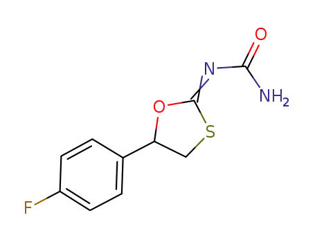 rac-[5-(4-flourophenyl)-[1,3]oxathiolan-2-ylidene]urea