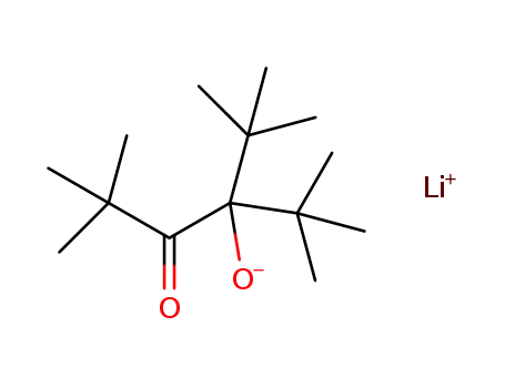 Molecular Structure of 1391728-03-2 (tBuC(=O)-C(OLi)tBu<sub>2</sub>)