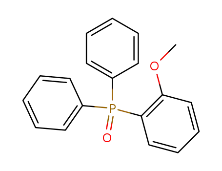 Molecular Structure of 51986-54-0 (Phosphine oxide, (2-methoxyphenyl)diphenyl-)
