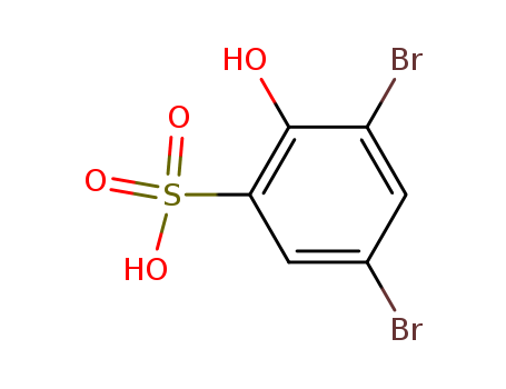 3,5-DIBROMO-2-HYDROXYBENZENESULFONIC ACID
