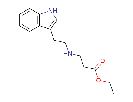 3-<<2-(1H-indol-3-yl)ethyl>amino>propanoic acid ethyl ester