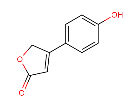 Molecular Structure of 7706-90-3 (4-(4-hydroxyphenyl)furan-2(5H)-one)