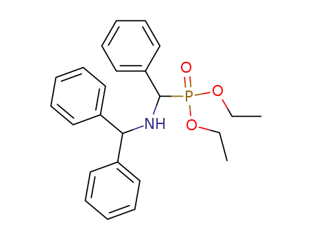 Phosphonic acid, [[(diphenylmethyl)amino]phenylmethyl]-, diethyl ester