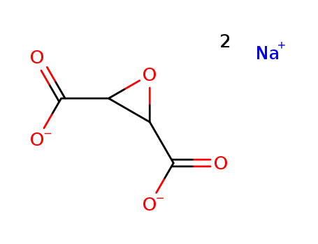 Molecular Structure of 40618-18-6 (disodium epoxysuccinate)