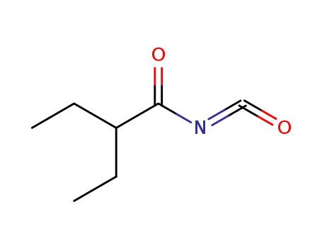 Molecular Structure of 409316-63-8 (2-ethyl-butyryl isocyanate)