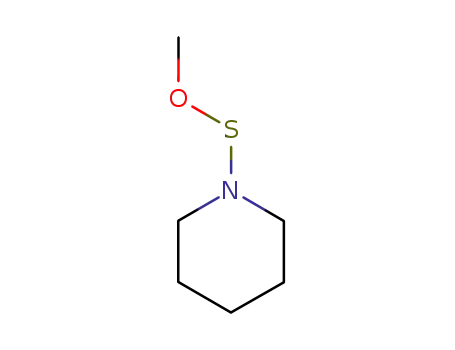 Molecular Structure of 78972-22-2 (methyl piperidinosulfenate)