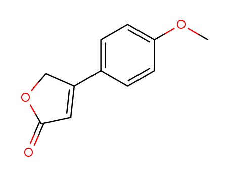 Molecular Structure of 3516-65-2 (4-(4-methoxyphenyl)furan-2(5H)-one)