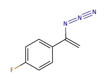 Molecular Structure of 1374152-38-1 (1-(1-azidovinyl)-4-fluorobenzene)