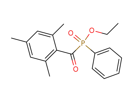 Molecular Structure of 84434-11-7 (Ethyl (2,4,6-trimethylbenzoyl) phenylphosphinate)