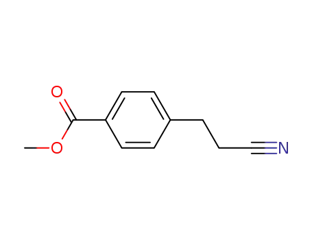 Benzoic acid, 4-(2-cyanoethyl)-, methyl ester