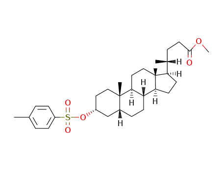 3α-tosyloxy-5β-cholan-24-oic acid methyl ester