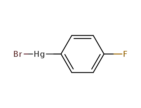 Molecular Structure of 2146-77-2 (Mercury, bromo(4-fluorophenyl)-)