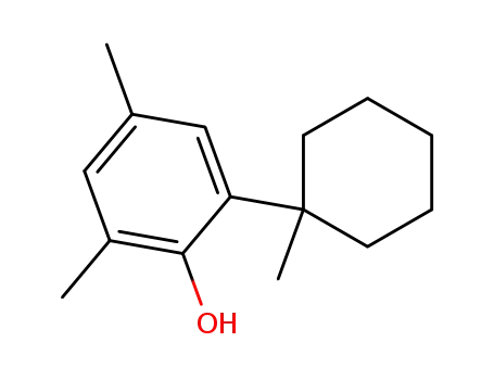 Molecular Structure of 77-61-2 (2,4-DIMETHYL-6-(1-METHYLCYCLOHEXYL)PHENOL)