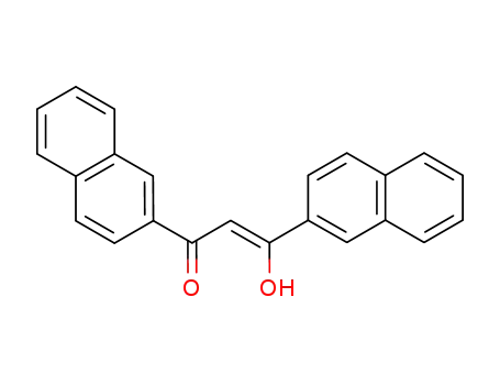 Molecular Structure of 51583-97-2 (Bis(2-naphthoyl)methane)