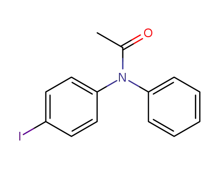 Molecular Structure of 32047-92-0 (Acetamide, N-(4-iodophenyl)-N-phenyl-)
