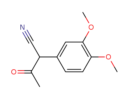 α-(3,4-dimethoxyphenyl)acetoacetonitrile