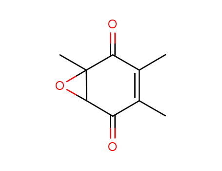Molecular Structure of 335157-94-3 (2,5,6-trimethyl-2,3-epoxy-1,4-benzoquinone)