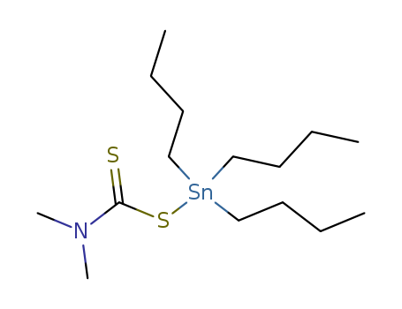 Stannane, tributyl[[(dimethylamino)thioxomethyl]thio]- (9CI)