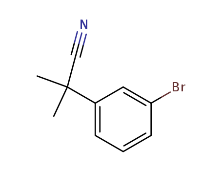 2-(3-Bromophenyl)-2-methylpropanenitrile