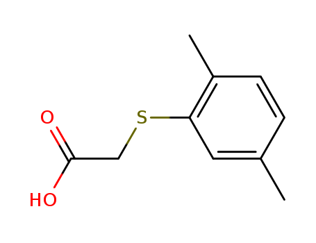 2-(2,5-dimethylphenyl)sulfanylacetic acid