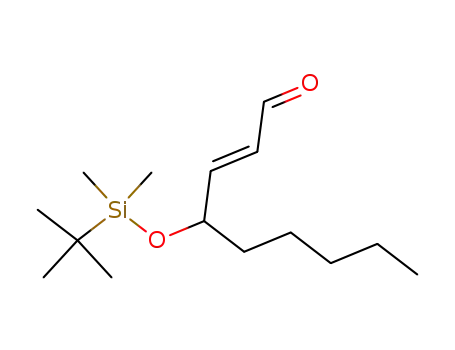 Molecular Structure of 130796-43-9 ((E)-4-(tert-butyldimethylsilyloxy)-2-nonenal)