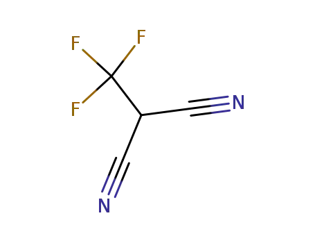 Molecular Structure of 10472-02-3 (trifluoromethyl-malonic acid dinitrile)