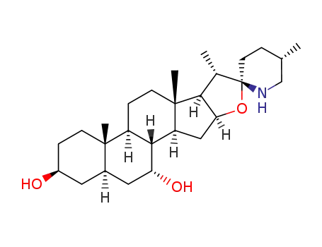 (22<i>S</i>,25<i>S</i>)-(5α)-spirosolane-3β,7α-diol