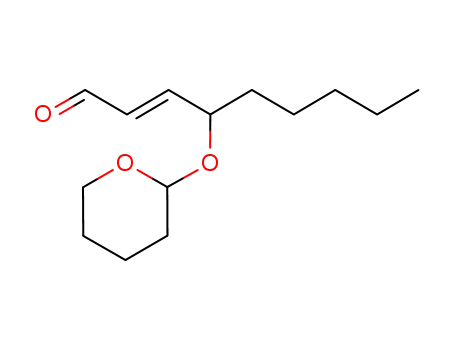 Molecular Structure of 1256782-46-3 ((E)-4-[(tetrahydro-2H-pyran-2-yl)oxy]-2-nonenal)