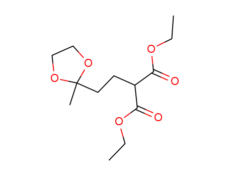 [2-(2-메틸-1,3-디옥솔란-2-일)에틸]-말론산 디에틸 에스테르