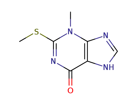 3-methyl-2-methylsulfanyl-7H-purin-6(3H)-one