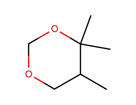 Molecular Structure of 1122-03-8 (4,4,5-trimethyl-1,3-dioxane)