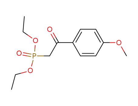 4-Methoxyphenacylphosphonic acid diethyl ester