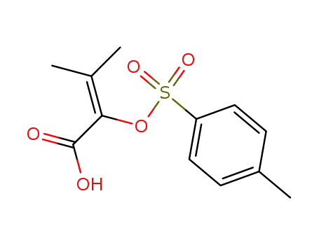 3-Methyl-2-(toluene-4-sulfonyloxy)-but-2-enoic acid