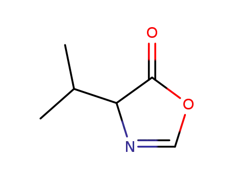 Molecular Structure of 4526-83-4 (5(4H)-Oxazolone, 4-(1-methylethyl)-)