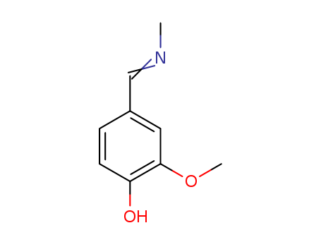 Phenol,2-methoxy-4-[(methylimino)methyl]-