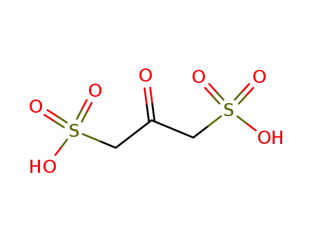 Molecular Structure of 690-78-8 (2-oxopropane-1,3-disulphonic acid)